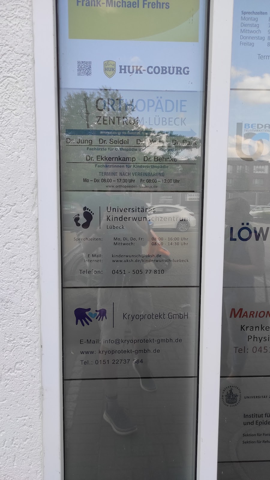 Universitätsklinikum Schleswig-Holstein, Universitäres Kinderwunschzentrum, Lübeck und Manhagen
